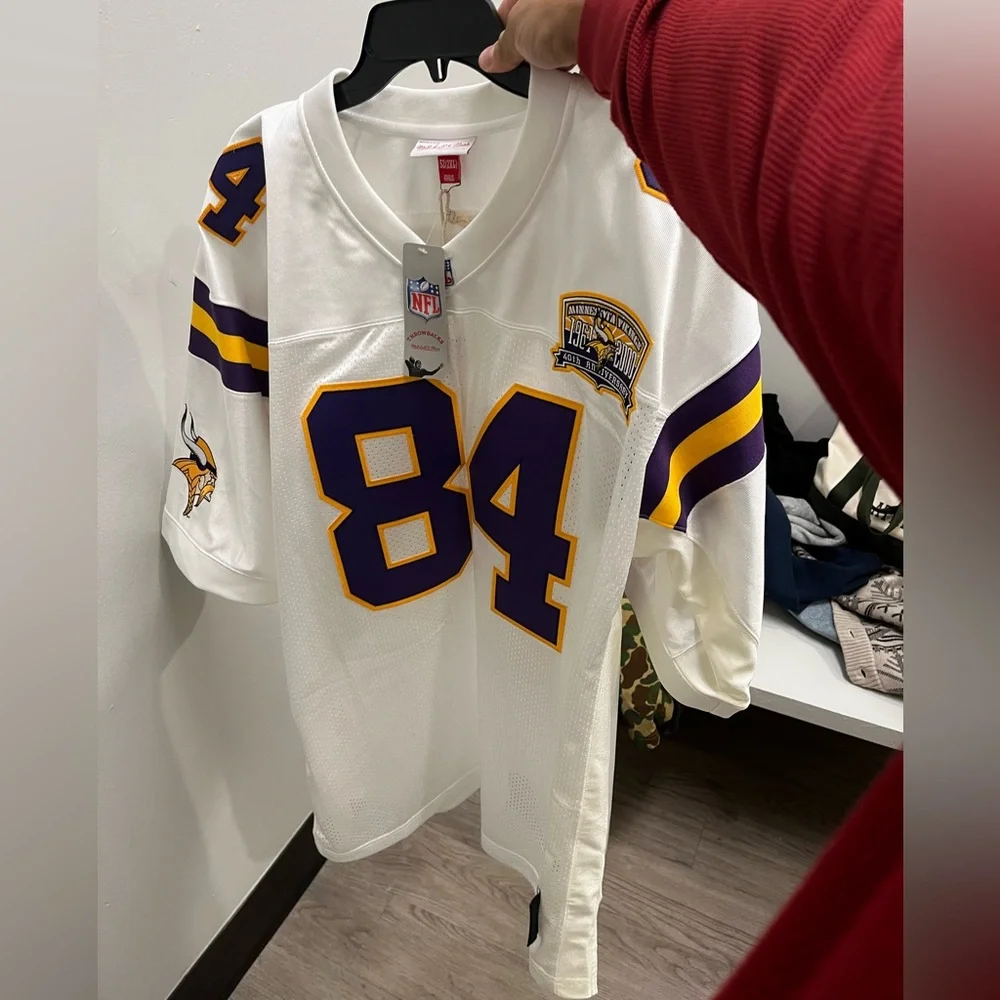 Randy Moss Minnesota Vikings Mitchell and Ness AUTHENTIC - Picture 2 of 4